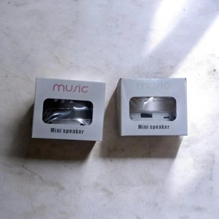 Altavoz Bluetooth Gris y Plateado