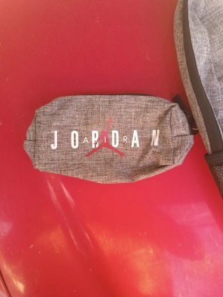 Mochila Air Jordan Gris