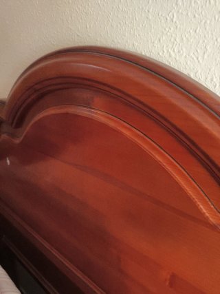 Cabecero de madera estilo provenzal