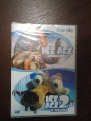 DVD Ice Age 1 y 2 Sin Abrir
