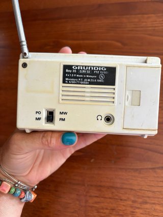 Radio vintage Grundig Boy 35, anni ’80’90