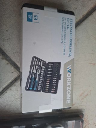 Set Chiavi a Bussola Workzone 53 Pezzi+altro