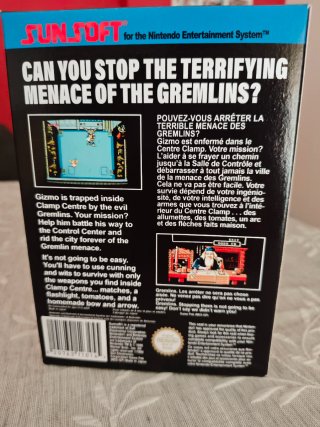 Caja Gremlins 2 The New Batch NES