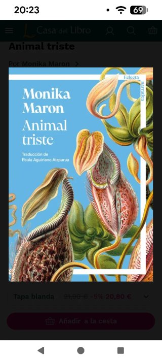 Animal triste Monika Maron