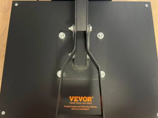 Plancha de Calor Vevor Negra