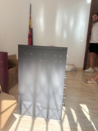 Cajonera de escritorio negra