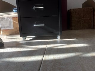 Cajonera de escritorio negra