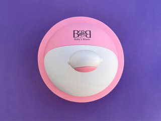 Vajilla rosa bebé espacial