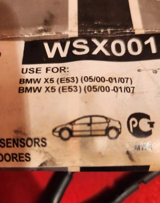 Sensor Desgaste Pastillas BMW X5