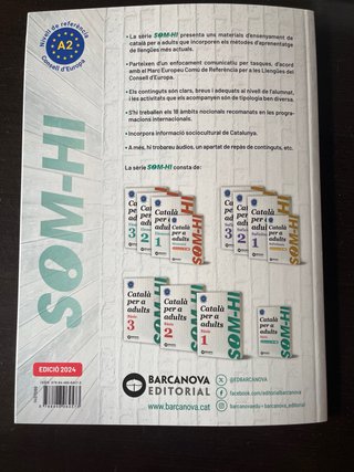 Som-hi! Bàsic 1. Català per a adults A2. Ed.2024