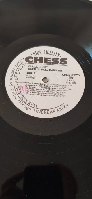 Vinilo Chuck Berry Rock & Roll Rarities