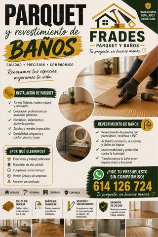 Parquet y Revestimiento de Baños