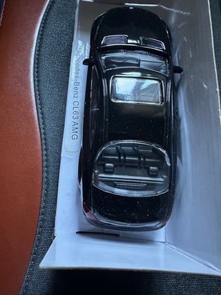 Mercedes-Benz CL63 AMG Negro. Escala 1/43