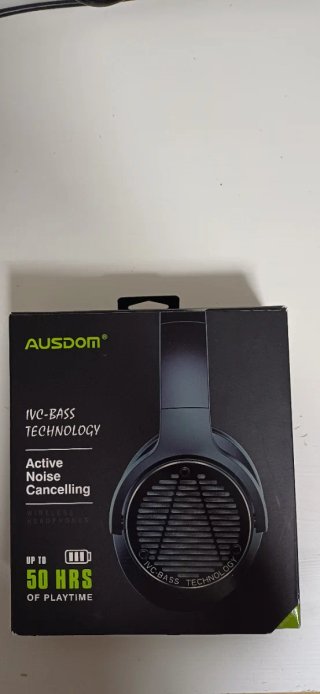 Auriculares Bluetooth Ausdom Negro