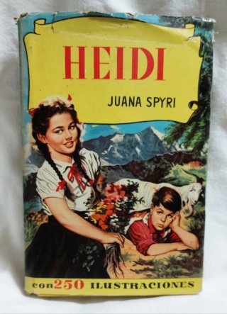 Heidi, clásico de la literatura infantil, año 1958