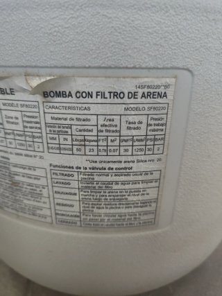 Filtro Arena Intex Depuradora Piscina