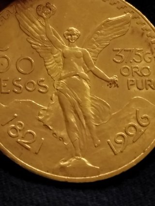 Moneda 50 Pesos 1926
