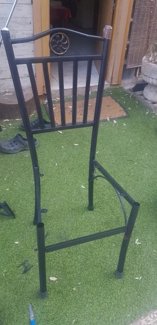 Conjunto de 6 Sillas Hierro Forjado Diseño