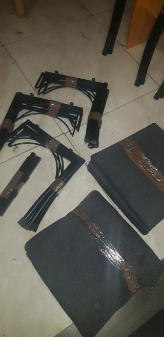 Conjunto de 6 Sillas Hierro Forjado Diseño