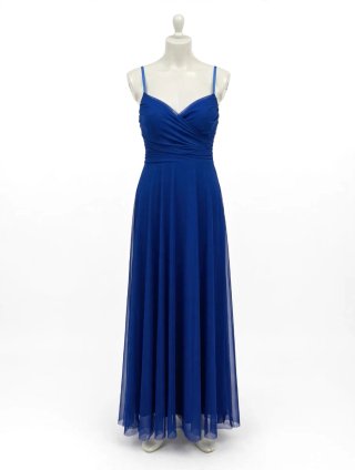 Vestido largo azul
