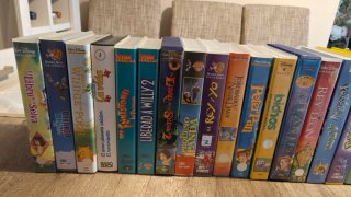 Lote Películas VHS Disney y Warner Bros