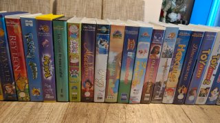 Lote Películas VHS Disney y Warner Bros
