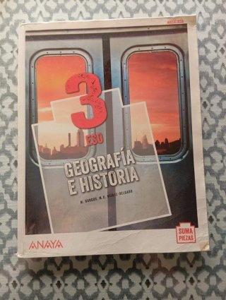 Geografía e Historia 3º ESO Anaya – Suma Piezas