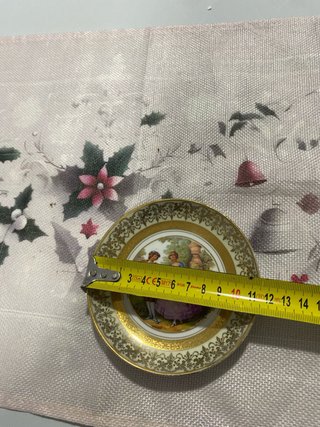 2 Platos Porcelana Antigua Francesa Limoges