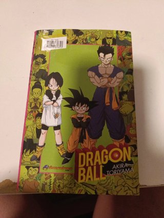Manga queda toriyama dragon ball z en color