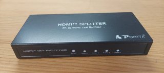 Divisor HDMI PORTTA 1x4 4K@60Hz