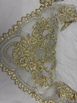 Manteletas Fallera Mayor Doradas