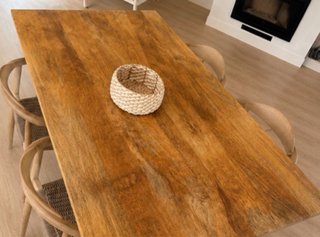 Mesa comedor madera maciza mango