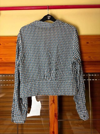 Blusa cuadros Vichy Promod Talla 38/M