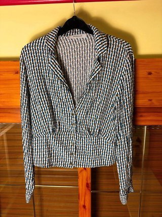 Blusa cuadros Vichy Promod Talla 38/M