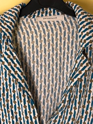 Blusa cuadros Vichy Promod Talla 38/M