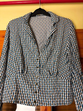 Blusa cuadros Vichy Promod Talla 38/M