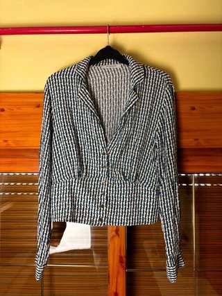 Blusa cuadros Vichy Promod Talla 38/M
