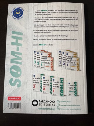Som-hi! Bàsic 1. Català per a adults A2. Ed.2024