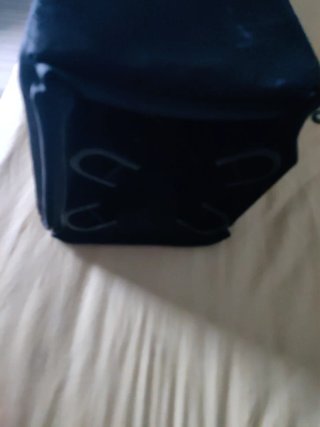 Cuna de viaje portátil negra