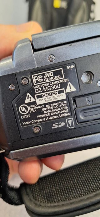 Videocámara JVC Everio GZ-MG30U HDD 30GB