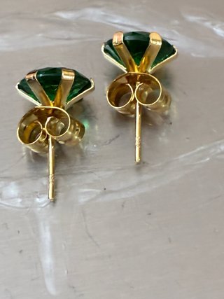 Pendientes Oro 18k Esmeraldas Muzo 3.10 Ct GDL