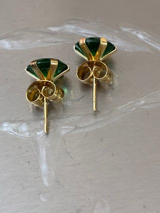 Pendientes Oro 18k Esmeraldas Muzo 3.10 Ct GDL