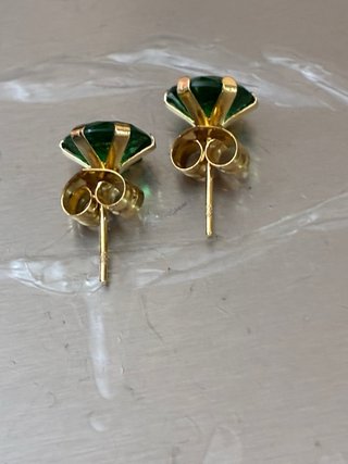 Pendientes Oro 18k Esmeraldas Muzo 3.10 Ct GDL