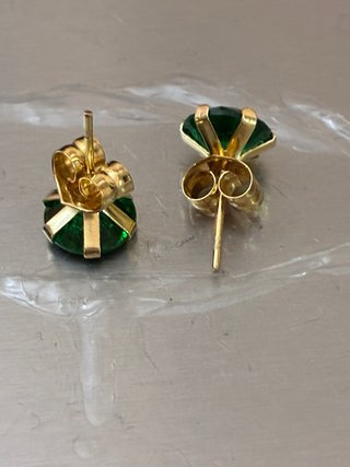 Pendientes Oro 18k Esmeraldas Muzo 3.10 Ct GDL