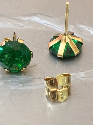 Pendientes Oro 18k Esmeraldas Muzo 3.10 Ct GDL