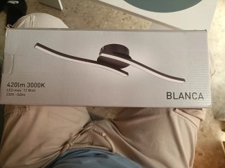 Lámpara LED Blanca BLANCA 12W 3000K