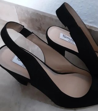 Zapatos tacón Fórmula Joven negros 39 sin estrenar