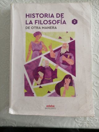 Historia de la filosofía, 2 Bachillerato