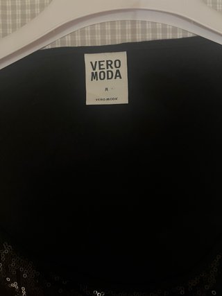 Top Lentejuelas Vero Moda Talla M