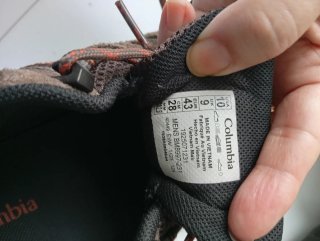 Botas Trekking Columbia Marrón Naranja